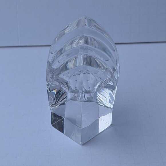 Vintage Art Deco Mikasa German Crystal Tulip 5.25" Candle Holder - Picture 2 of 14